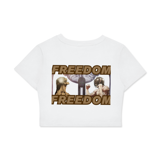 Women's Fitted Crop Tee | Bodycon T-Shirt